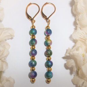 Earrings, Blue Earring, Purple Earrings, Earring, Earring, Earring, Earring 7776